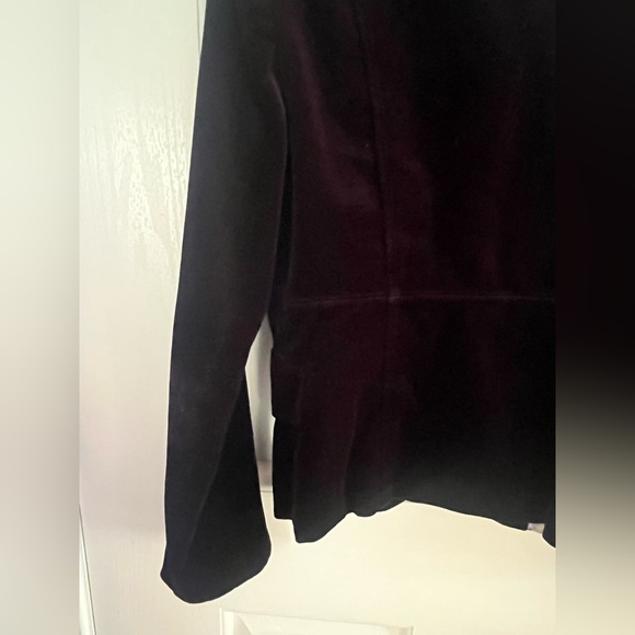 J. Crew Bella Blazer Purple Velvet Jacket - Picture 10 of 16